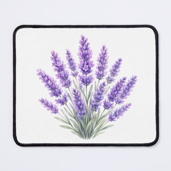 Item preview, Watercolor Lavender Flower Botanical Illustration | Summer Floral Art designed and sold by Ethereal-Rain.