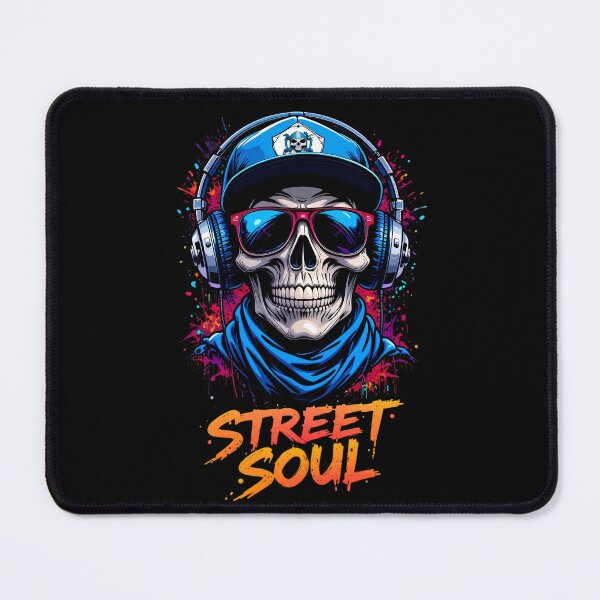 Item preview, Urban Skull with Headphones T-Shirt | Streetwear Music Graphic Tee designed and sold by Ahmed-G-Designs.