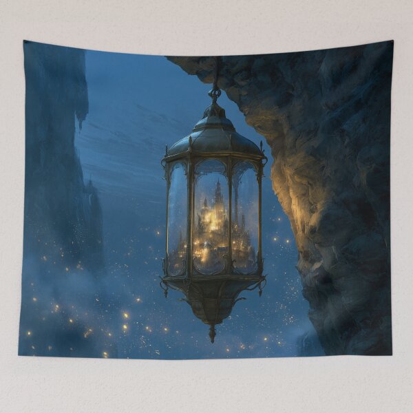 Item preview, Castle Inside Giant Lantern designed and sold by Rtymer.