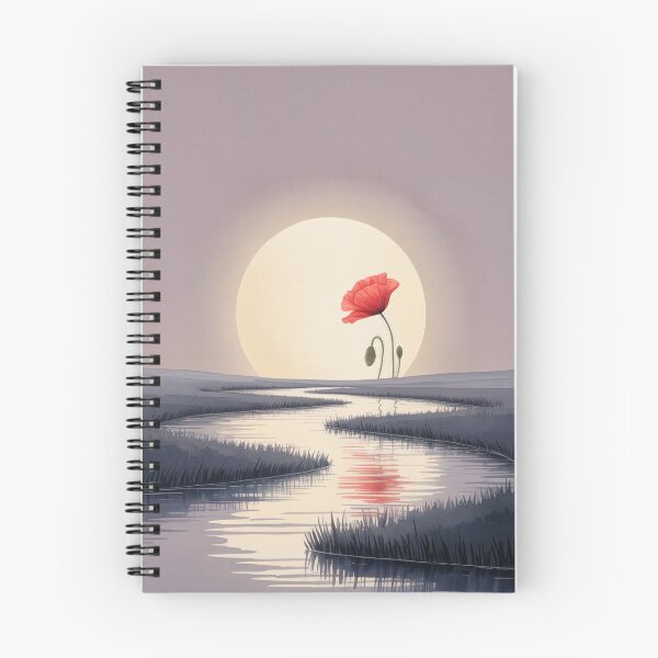 Item preview, Poppy in front of the moon designed and sold by Rob-Son.