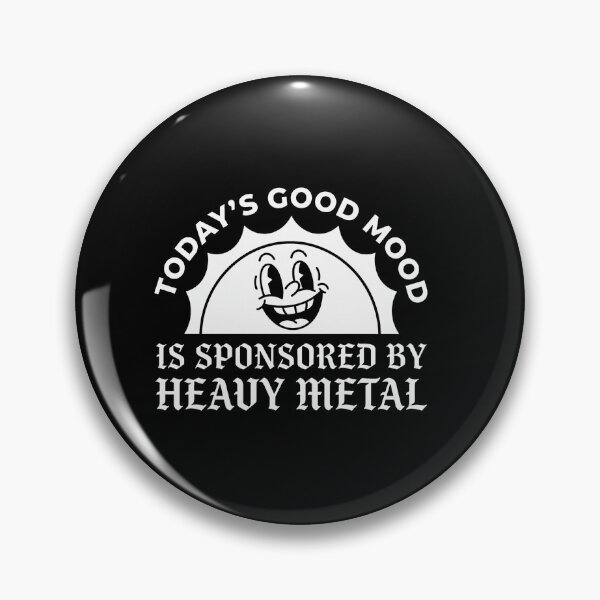 Item preview, Funny Cute Vintage Retro Heavy Metal or Heavy Metal designed and sold by weirdcountry.