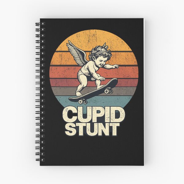 Item preview, Cupid Stunt Skateboard Shirt | Funny Angel Vintage Humor Graphic Tee designed and sold by GarnerSupplyCo.