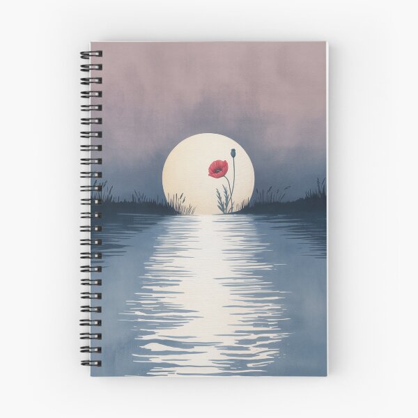 Item preview, Poppy in front of the moon designed and sold by Rob-Son.