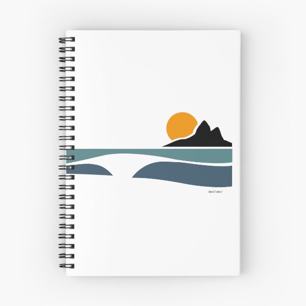 Item preview, Ipanema Sunset Minimalist Wave Graphic T-Shirt designed and sold by RaymundoSouza.