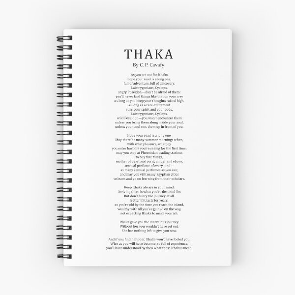 Item preview, Ithaka Poem  designed and sold by corbrand.