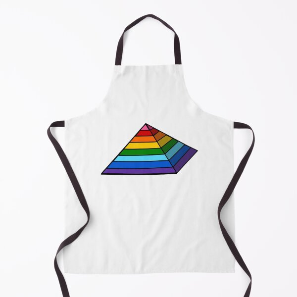 Item preview, Pyramid Rainbow Pride Flag designed and sold by HarveyHandcraftsandDesigns.