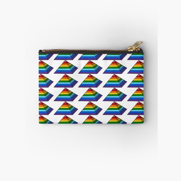 Item preview, Pyramid Rainbow Pride Flag  designed and sold by HarveyHandcraftsandDesigns.