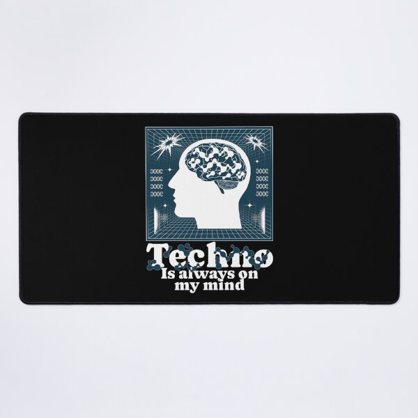 Item preview, TECHNO - Always On My Mind (White) designed and sold by Discothreadz.