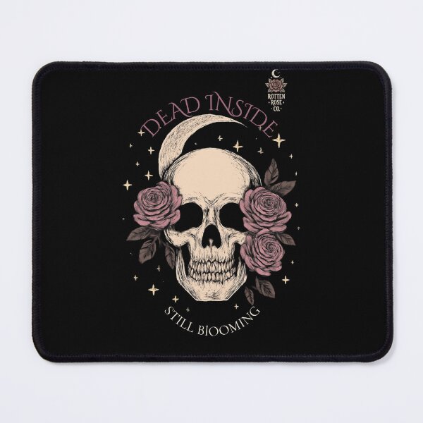 Item preview, Beautifully Unhinged Gothic Skull Rose Design designed and sold by RottenRoseCo..
