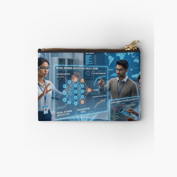 Item preview, Neural Network Architecture: Global AI Monitoring designed and sold by caffeinepixels.
