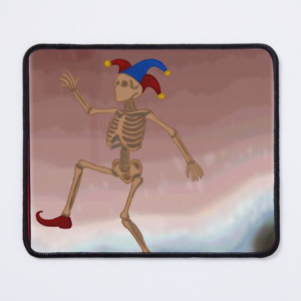 Item preview, The Fool Tarot Card | Skeleton Tarot | Gothic Tarot Art Sticker designed and sold by Marianarcezar.