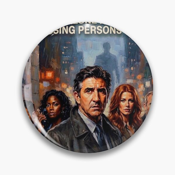 Item preview, Without a Trace Retro Crime Drama Tribute Art Poster designed and sold by Art's Diner.