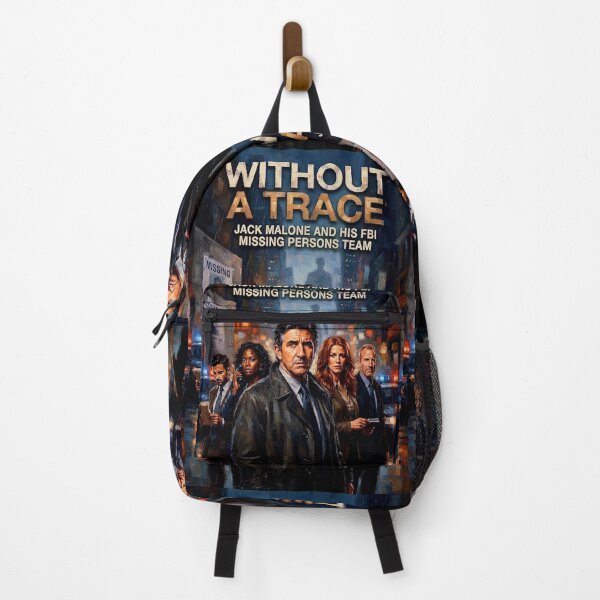 Item preview, Without a Trace Retro Crime Drama Tribute Art Poster designed and sold by Art's Diner.