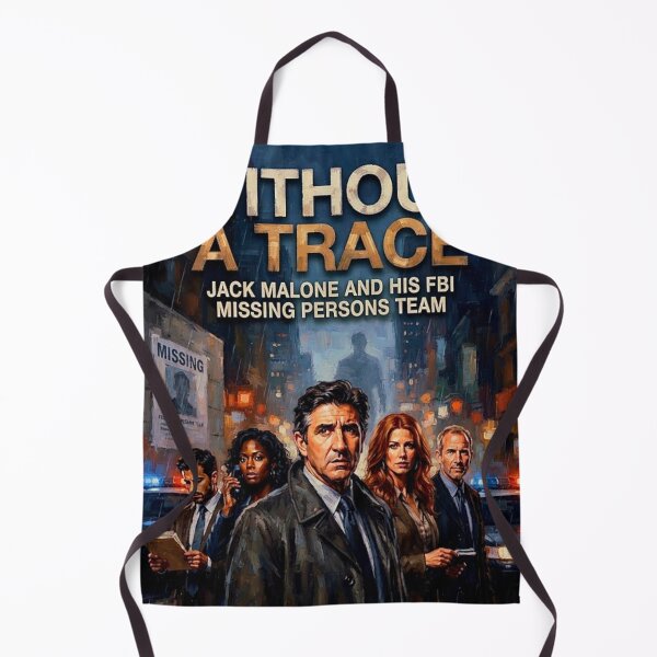 Item preview, Without a Trace Retro Crime Drama Tribute Art Poster designed and sold by Art's Diner.