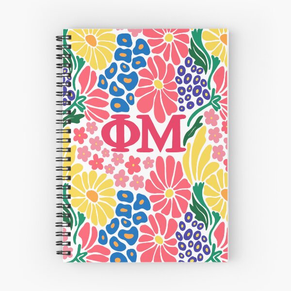 Aperçu de l'œuvre Phi Mu floral d'été créée et vendue par kelzp9.