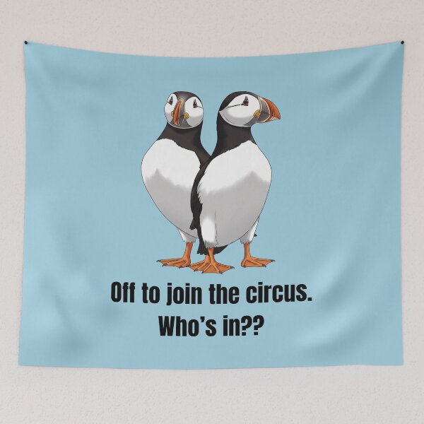 Item preview, Puffins!!! designed and sold by LilasPlace.