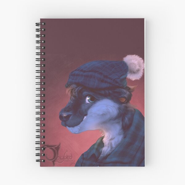 Artikelvorschau, Porträt eines pelzigen Otters (roter Hintergrund) entworfen und verkauft von JaybirdArtCreations.