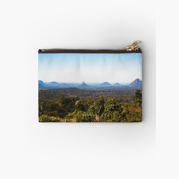 Item preview, Glass House Mountains Queensland Australia Landscape Art designed and sold by AuraInkSC.