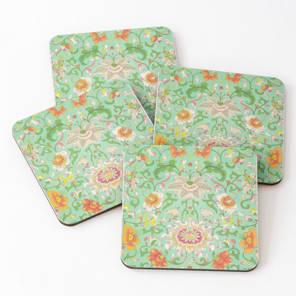 Item preview, Vintage Chinese Floral Patterns designed and sold by The Ravens Ballad.