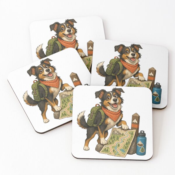 Item preview, Adventure Dog Hiking Cartoon designed and sold by Tatsed.