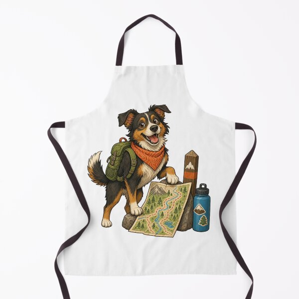 Item preview, Adventure Dog Hiking Cartoon designed and sold by Tatsed.