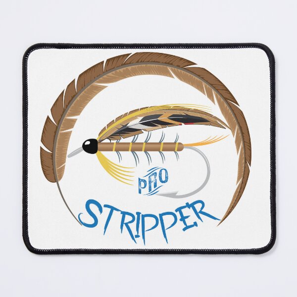 Item preview, Fly fishing illustration "Pro Stripper", salmon fly pattern designed and sold by Art-Horizon.