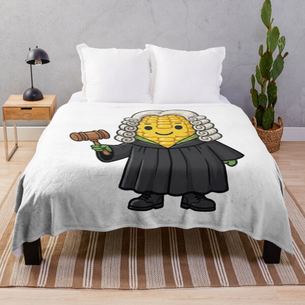 Item preview, Judge Cornelius Staulk — Fun Corn Judge Character Art designed and sold by monolithstudio.