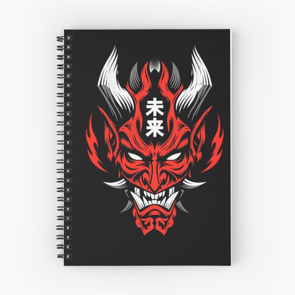 Item preview, Japanese Oni Mask Shirt | Red Demon Yokai Vintage Graphic Tee designed and sold by GarnerSupplyCo.