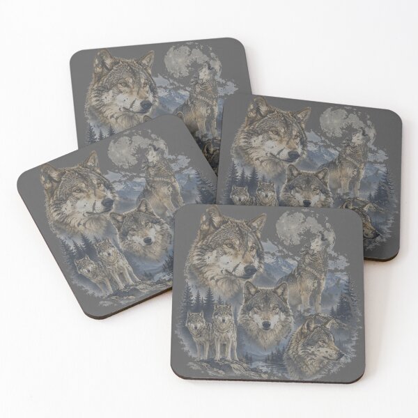 Item preview, Classic Wolf Wild Wilderness Nature designed and sold by BlueLineLAX.