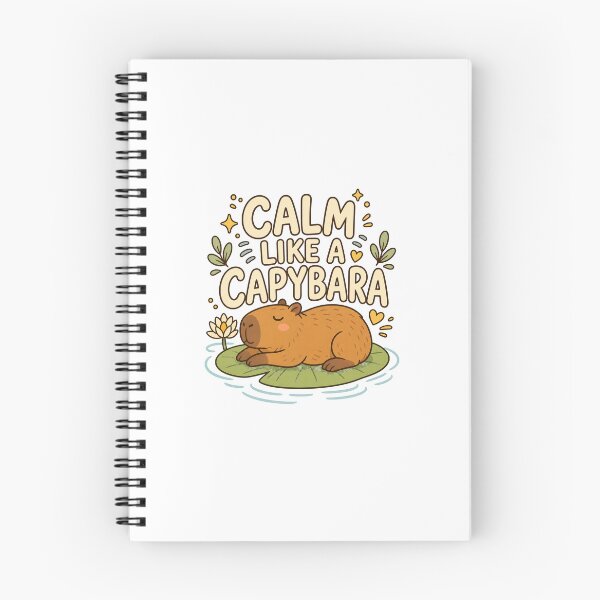 Item preview, Calm Like A Capybara designed and sold by Tatsed.