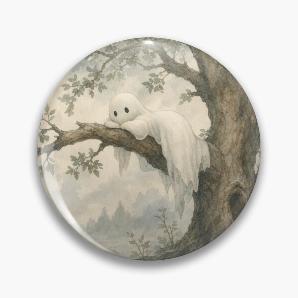 Item preview, Ghost in a Tree designed and sold by stickersbykristen.