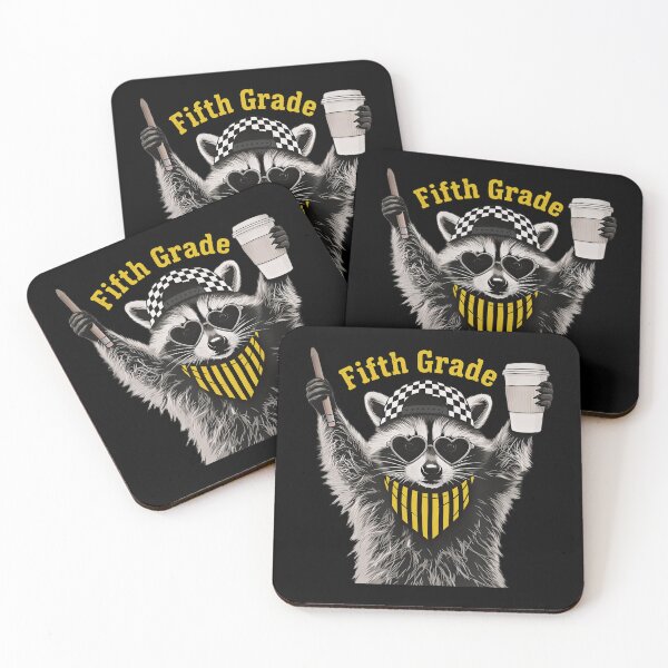 Item preview, Funny Fifth Grade Teacher Feral Raccoon Back to School  designed and sold by gear-posters.