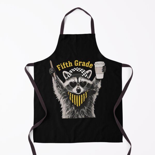 Item preview, Funny Fifth Grade Teacher Feral Raccoon Back to School designed and sold by gear-posters.