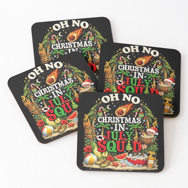 Item preview, Oh No Christmas in July Squad Family Group Matching Beach Summer designed and sold by peachlovey.