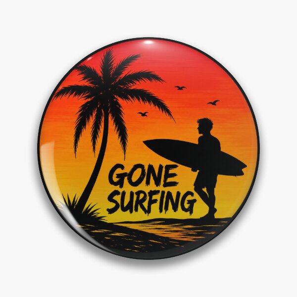 Item preview, Gone Surfing - Tropical Sunset designed and sold by Myra365Art.