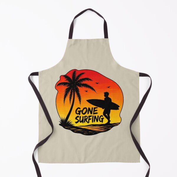 Item preview, Gone Surfing - Tropical Sunset designed and sold by Myra365Art.