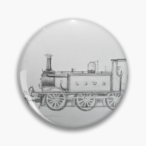 Item preview, Steam Train 734 designed and sold by _Esmi_Art.