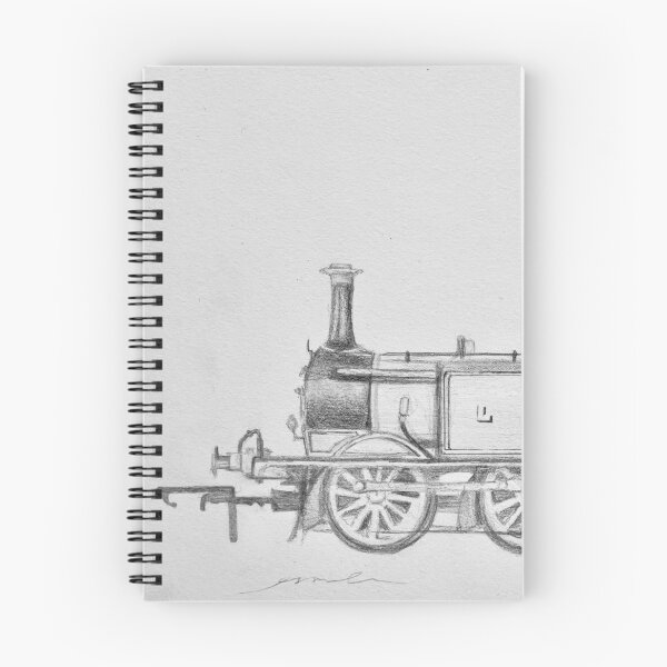 Item preview, Steam Train 734 designed and sold by _Esmi_Art.