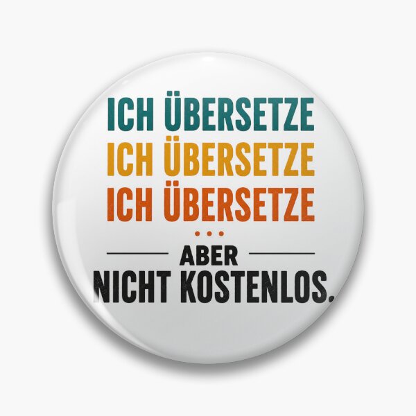 Item preview, Ich Übersetze... Aber Nicht Kostenlos | Translator & Interpreter Funny Language Design designed and sold by Trodyglot.