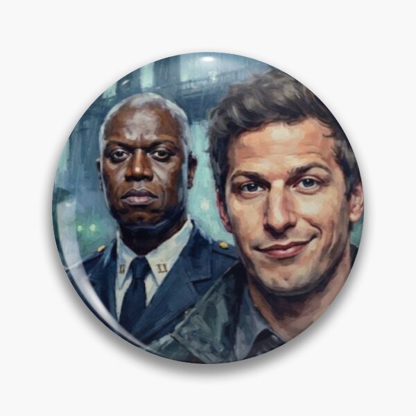 Item preview, Brooklyn Nine-Nine Retro Comedy Police Tribute Art Poster designed and sold by Art's Diner.