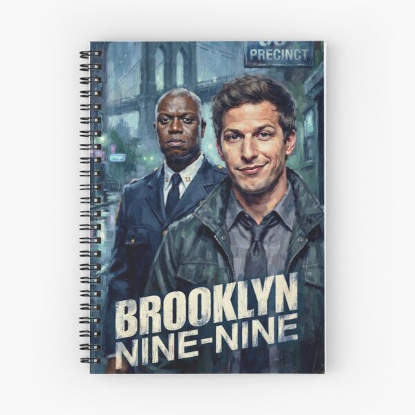 Item preview, Brooklyn Nine-Nine Retro Comedy Police Tribute Art Poster designed and sold by Art's Diner.