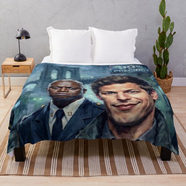 Item preview, Brooklyn Nine-Nine Retro Comedy Police Tribute Art Poster designed and sold by Art's Diner.