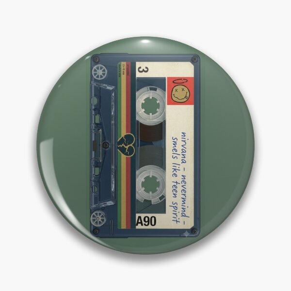 Item preview, Retro Audio Cassette Tape Vintage 80s Rock Mixtape designed and sold by piketo.