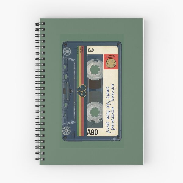 Item preview, Retro Audio Cassette Tape Vintage 80s Rock Mixtape designed and sold by piketo.