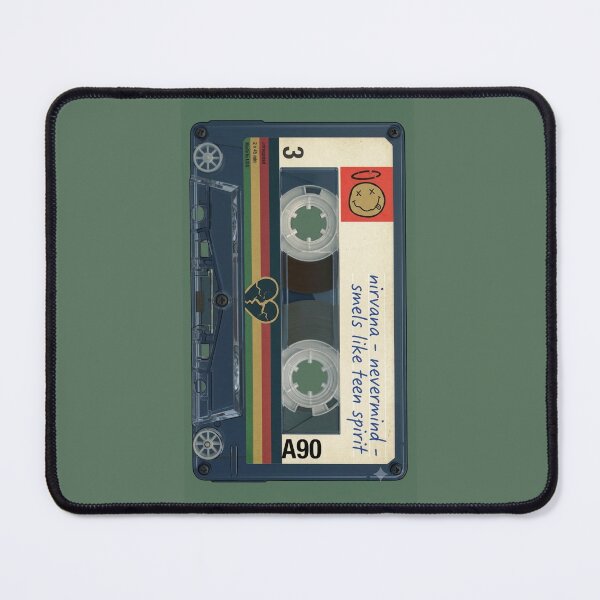 Item preview, Retro Audio Cassette Tape Vintage 80s Rock Mixtape designed and sold by piketo.