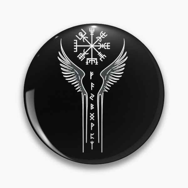 Item preview, Vegvisir Viking Shirt | Norse Compass Raven Wings Rune Graphic Tee designed and sold by GarnerSupplyCo.
