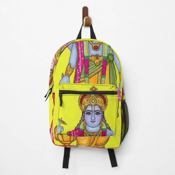 Item preview, Lord Lakshmi Narayan Artwork | Divine Hindu God Digital Painting Illustration designed and sold by Harshit_Digital_Arts.