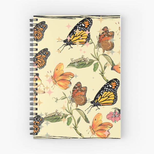 Item preview, Monarch Butterfly Life Cycle Sparkle Botanical Design designed and sold by Extremeallie.