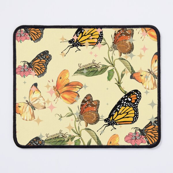 Item preview, Monarch Butterfly Life Cycle Sparkle Botanical Design designed and sold by Extremeallie.