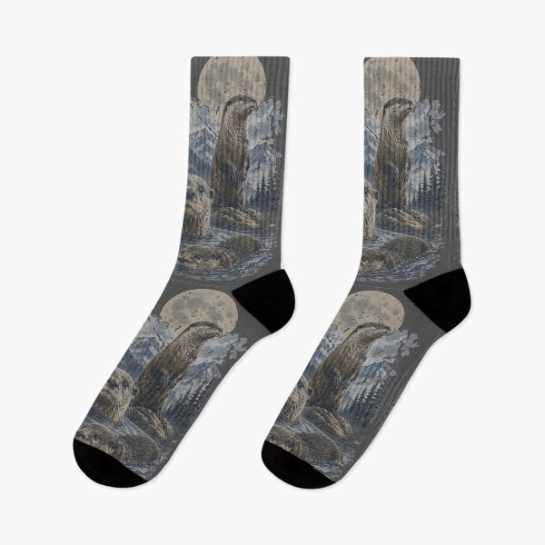Item preview, Classic Otter Wild Wilderness Nature designed and sold by BlueLineLAX.